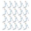 Pack Of 20 High Heel Shoe Charm Stainless Steel Jewelry Making Supplies For Crafting Handmade Accessories And Keychains