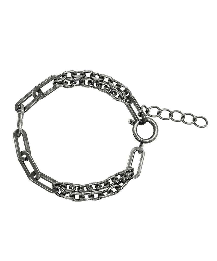 Iamj Dual Chain Link Bracelet