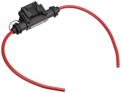 Kijima 304-7067 Części Motocyklowe Uchwyt Bezpiecznika, Typ Mini Płaski, 20A, Wodoodporny
