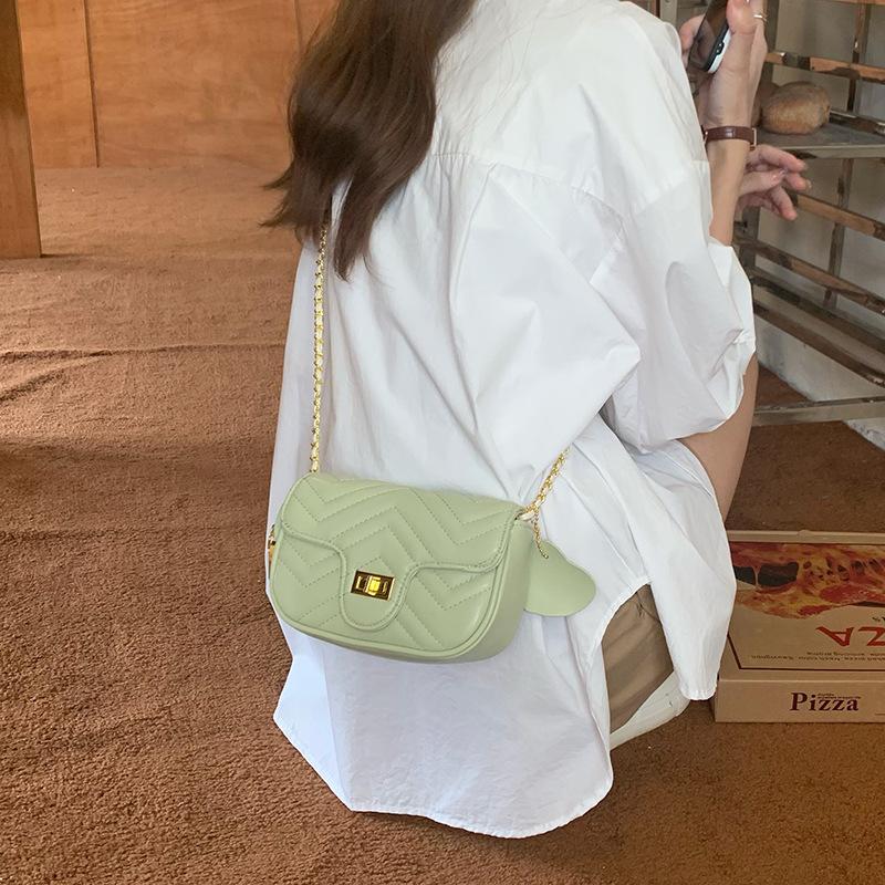 Versatile messenger bag women's summer new trendy diamond chain bag small square bag shoulder bag