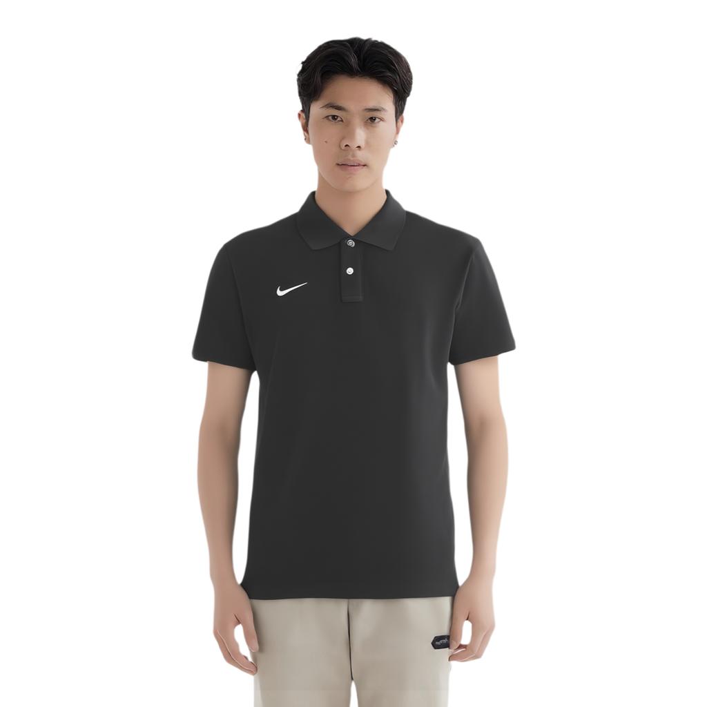 Nike Polo Shirts Men's Black 010 Lapel Moderate Other 615498-010