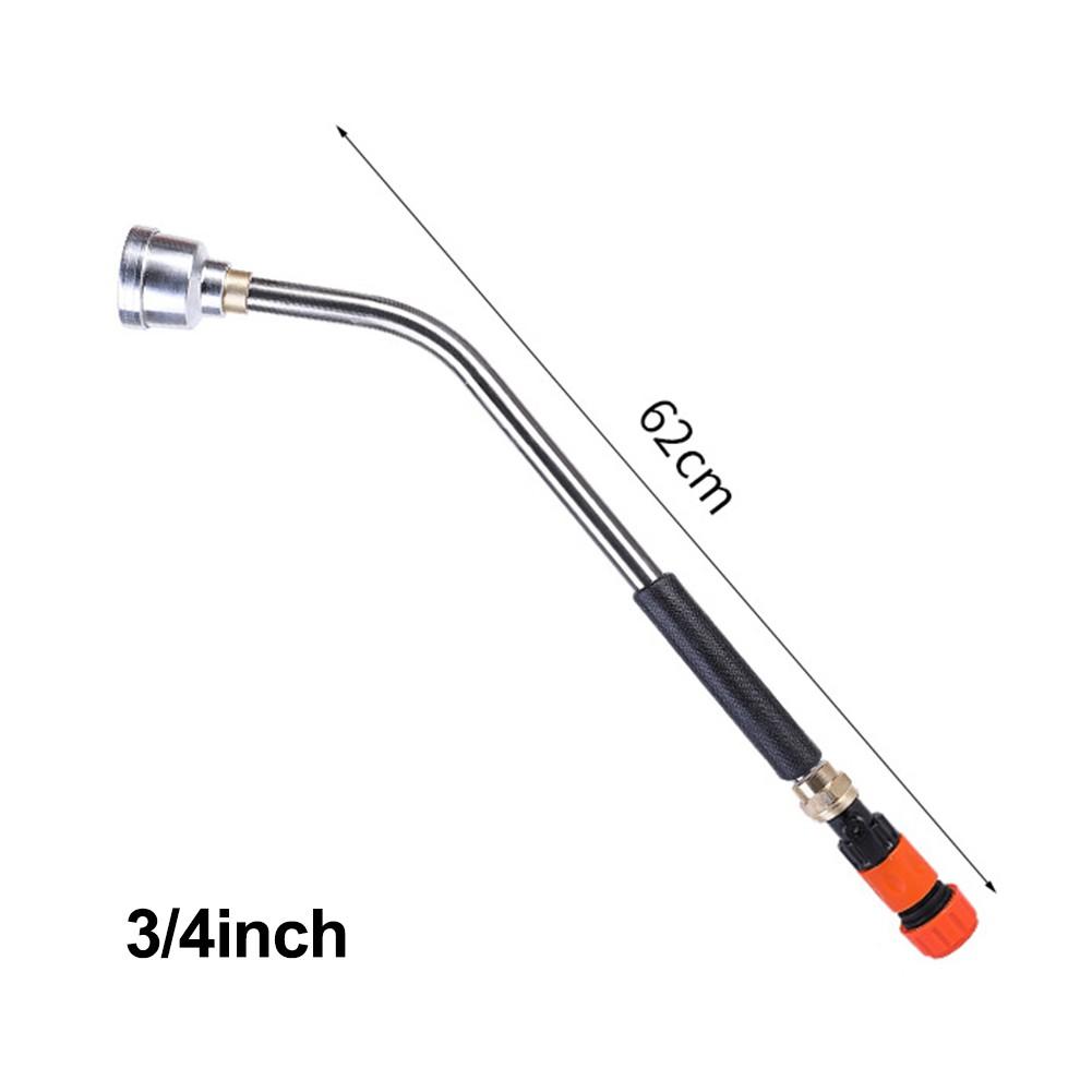 

1 Pcs Watering Wand 3/4inch 62cm Extension Pole Aluminum 3/4inch