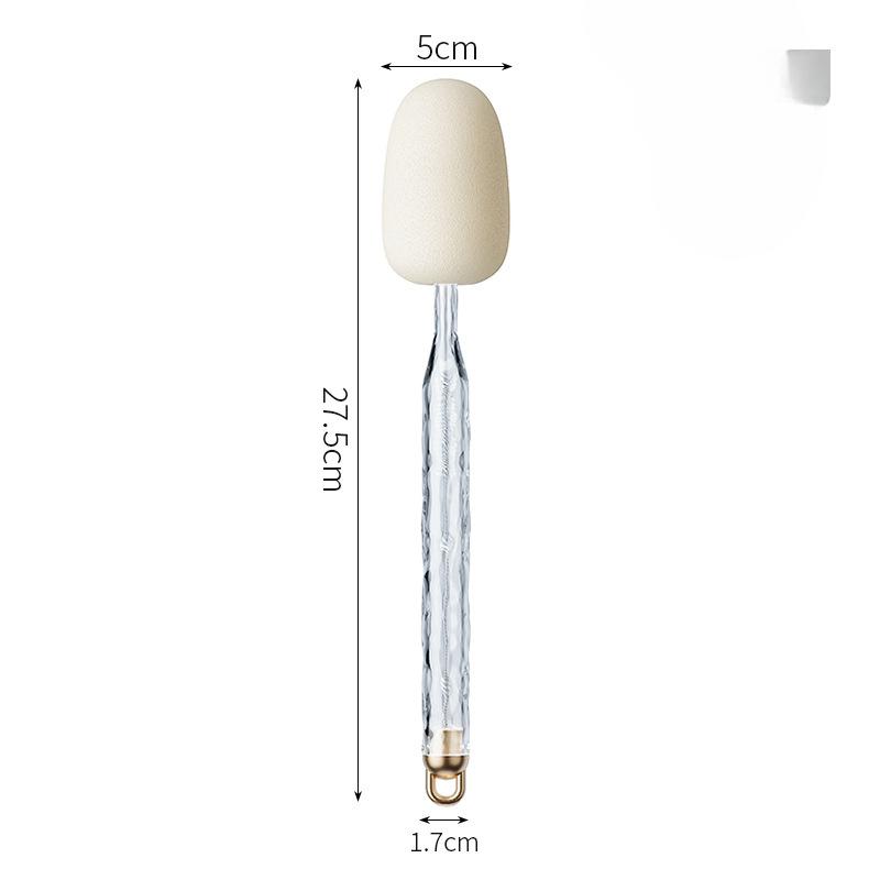 

Щетка для мытья чашек с длинной ручкой, щетка для чистки детских бутылочек, щетка для чистки чашек с водой, губчатая щетка для очистки и дезинфекции 27.5*5cm золотой