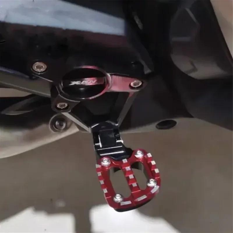 For HONDA XADV X-adv 750 XADV750 2018 Motorcycle Aluminum Alloy Rear Pedal Foot Stand Folding Footrests Passenger Foot