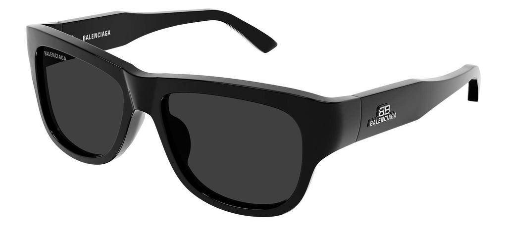 Balenciaga Sunglasses BB0211S 001 Men's Black/Gray