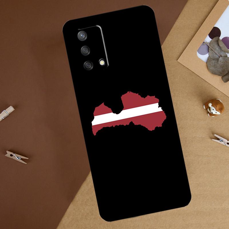 

Чехол для телефона Oppo A16 A76 A96 A40 A60 A80 A74 A94 A54 A18 A38 A58 A78 A98 A15 A57S A17 A77 с флагом Латвии OPPO A96 4G