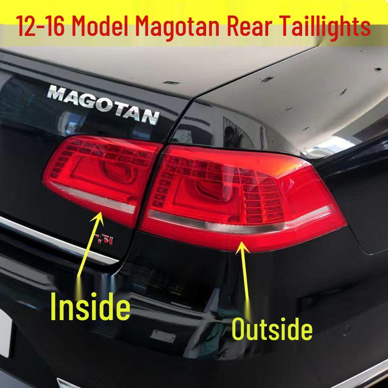 12-16 Magotan Model Rear Taillight Assembly - Brake & Turn Signal Light for Older Models