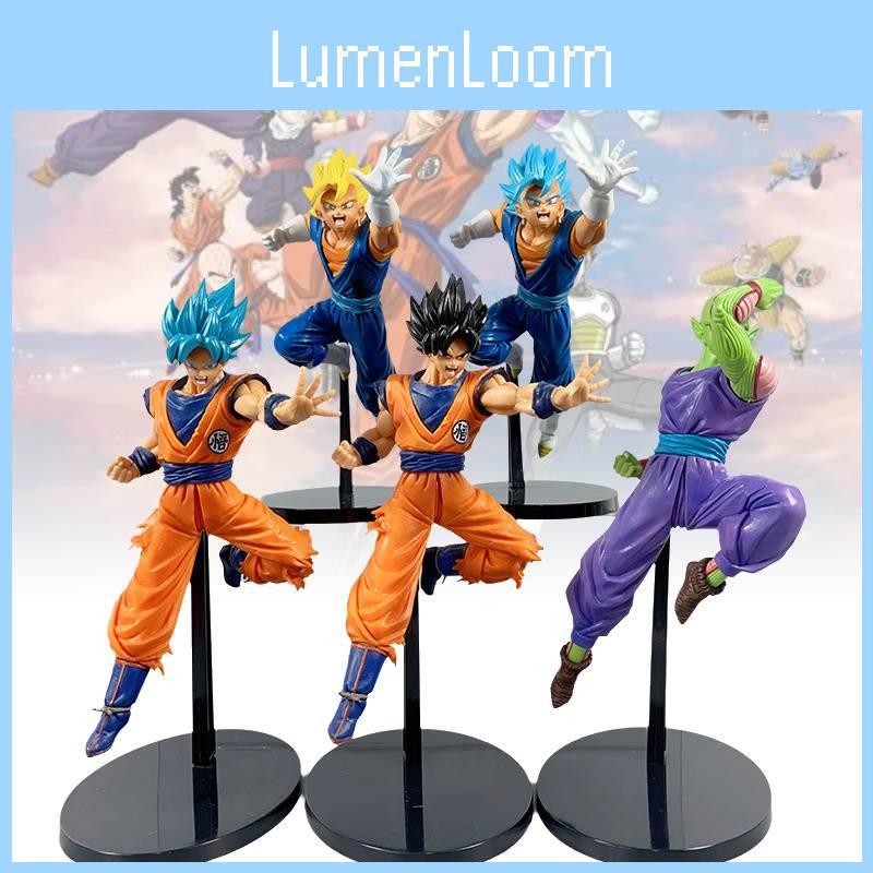 Stunning Dragon Ball Super Saiyan Goku And Gohan Action Figures Pvc Collector's Item