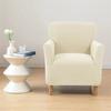 Polar Fleece Tub Chair Cover Spandex Club Armchair Slipcovers for Living Room Elastic Single Sofa Covers Home Bar Counter Hotel