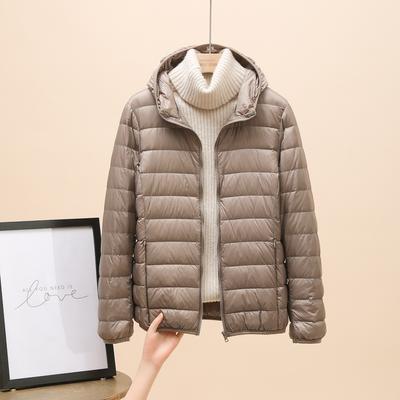 Women's Clothing Ultra Light Down Jacket Female Winter Warm Coat Lightweight Warm Jackets Female Hooded Parka