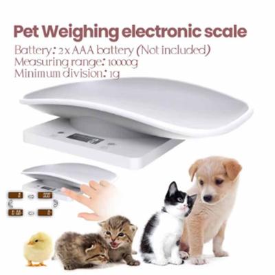 Balance de précision pour petits animaux Affichage LCD Balance électronique pour animaux de compagnie Balance numérique pour animaux de compagnie Animaux
