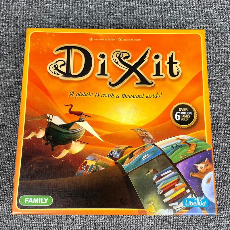 English Version Dixit A Few Words Party Board Game Strategy Board Game Card Toys