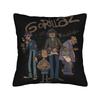 Gorillaz Pillowcase Accessories Printing Cushion Cover  Pillow Covers Car Decor Zipper Multi Size