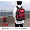 VIAGGIO Rice Bran Emergency Toilet Backpack, Daypack, Casual Backpack, Disaster Preparedness Backpack, Disaster Preparedness, Evacuation, 7077 (Red)