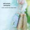 Compact Five-Fold Sunshade Umbrella: Portable, UV-Protective, Ideal for Sunny and Rainy Days