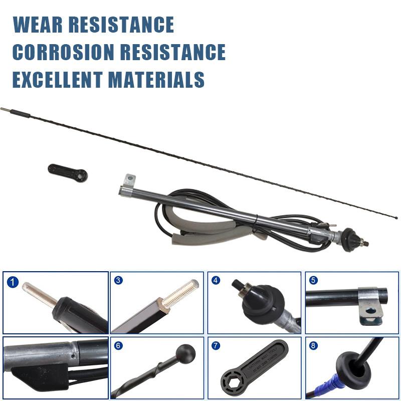 1PC Car AM/FM Radio Antenna Assy with Holder Fit for Toyota Tacoma 1995-2004 86300-04050,8630004050