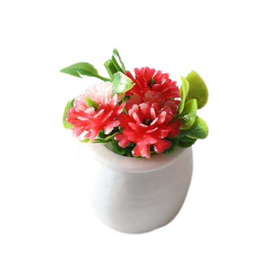 Decoration Ornament Novelty Exquisite Detail Pot Plant Dollhouse Decor Mini Potted