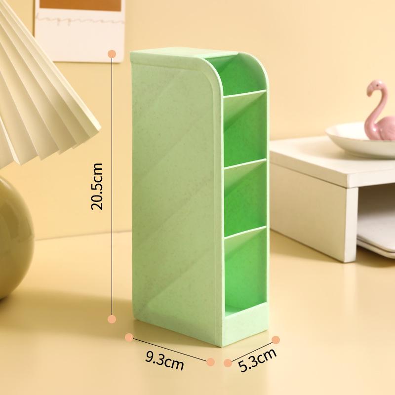 Porte-stylo transparent multi-grilles style nordique pour étudiants