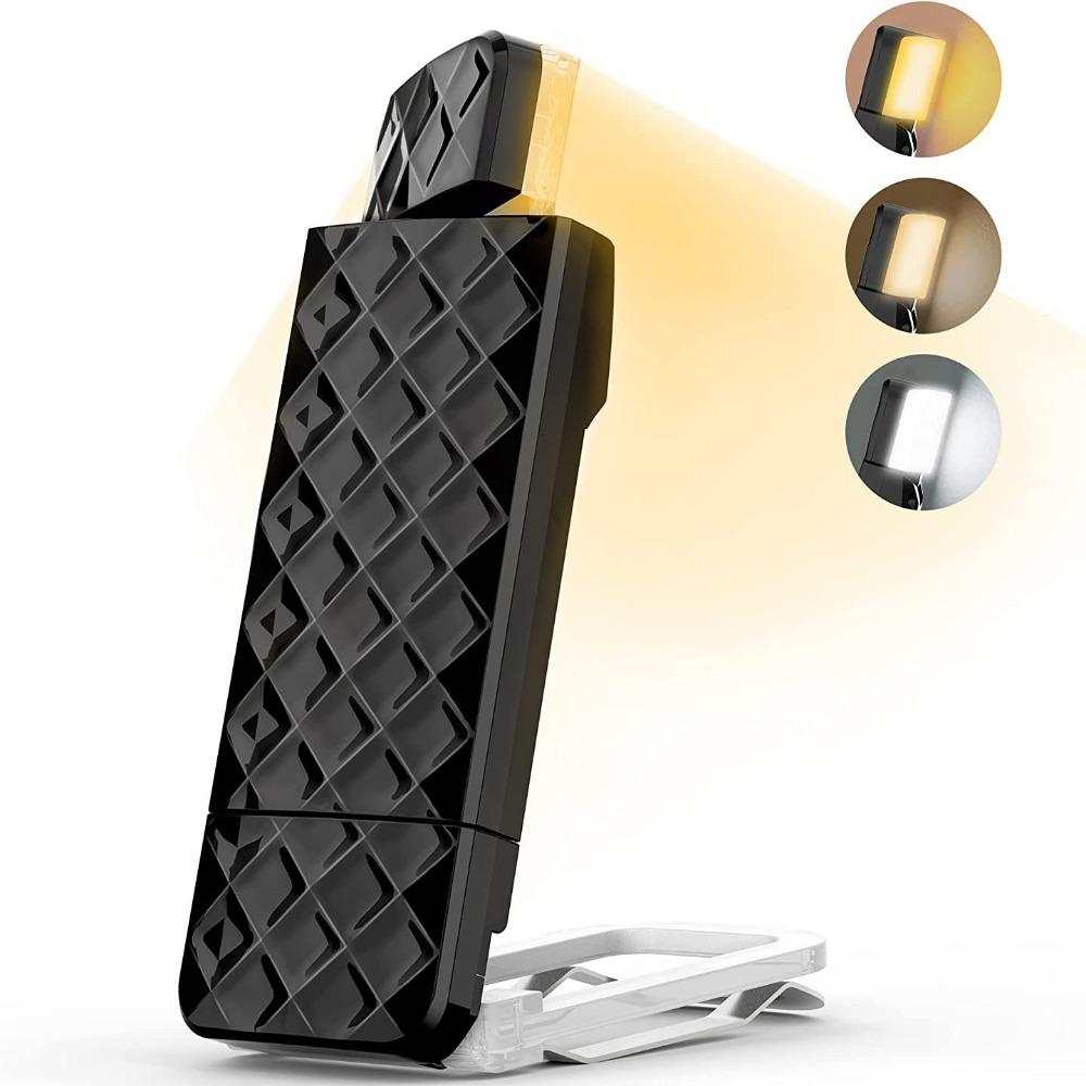 Rechargeable Clip on Book Light Eye Protection Clip Desk Light Mini LED Book Light  Night Light