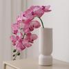 Realistic Artificial Pink Phalaenopsis Flowers for Home Decor and Wedding Ornaments
