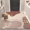 Washable  PVC Door Mat Non-Slip Dirt Resistant Extra Large Entrance Rug for Hallway Home Decor