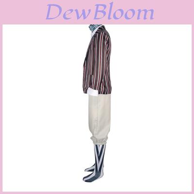 Oompa-loompa Cosplay Costume For 2023 Movie Polyester Fabric In Stock