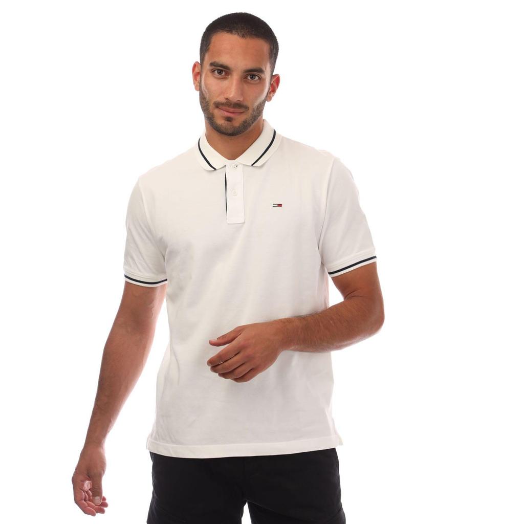 Polo Regular Tommy Jeans Masculina com Pontas