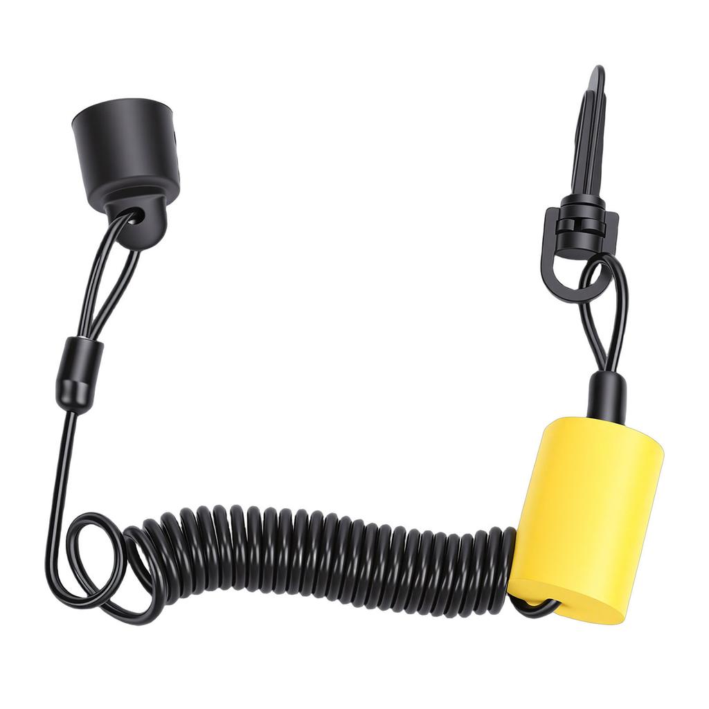 Floating Safety Lanyard 278002199 Dess Key Switch Floating Lanyard Tether Replacement for Sea Doo All Model 2014 and