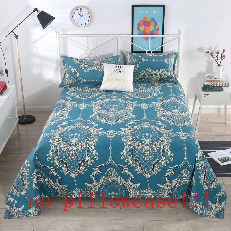Flat Sheets Thicken Washable Household Household Breathable Comfortable Bedding Luxury Bed Cover Bedroom King Queen Size Home