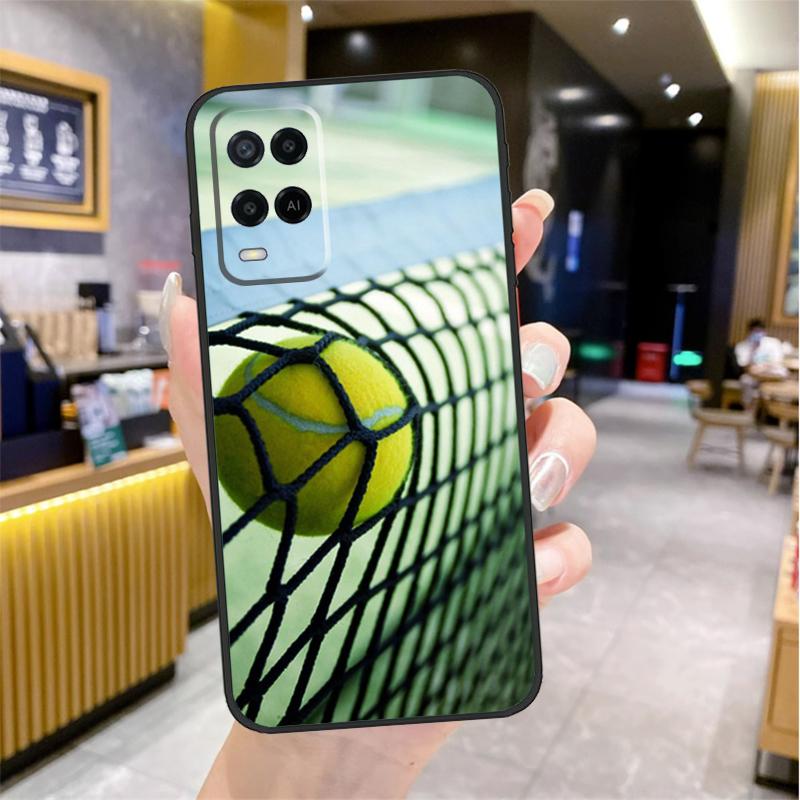 Tennis Sport Case For Oppo A96 A76 A16 A17 A18 A60 A80 A40 A38 A58 A78 A98 A94 A74 A54 A15 A57 A77 A5 Pro