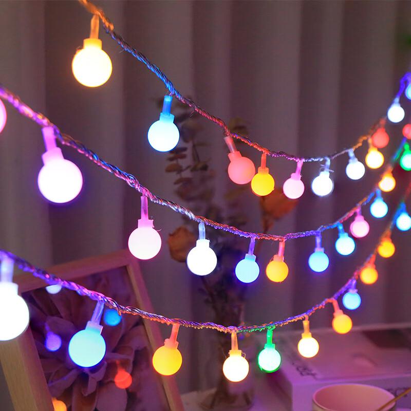 Outdoor Star & Moon LED Decorative String Lights