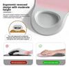 Smooth Surface Ergonomic Mouse Pad Comfortable Wear-resistant Mouse Pad with Wrist Rest Non-Slip Easy Clean Wrist Support Pad