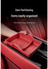 Xiaomi SU7 Armrest Center Console Silicone Storage Box for Car Interior.