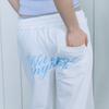 LALAFOX T-Layered Sweatpants White Bs2Wp009