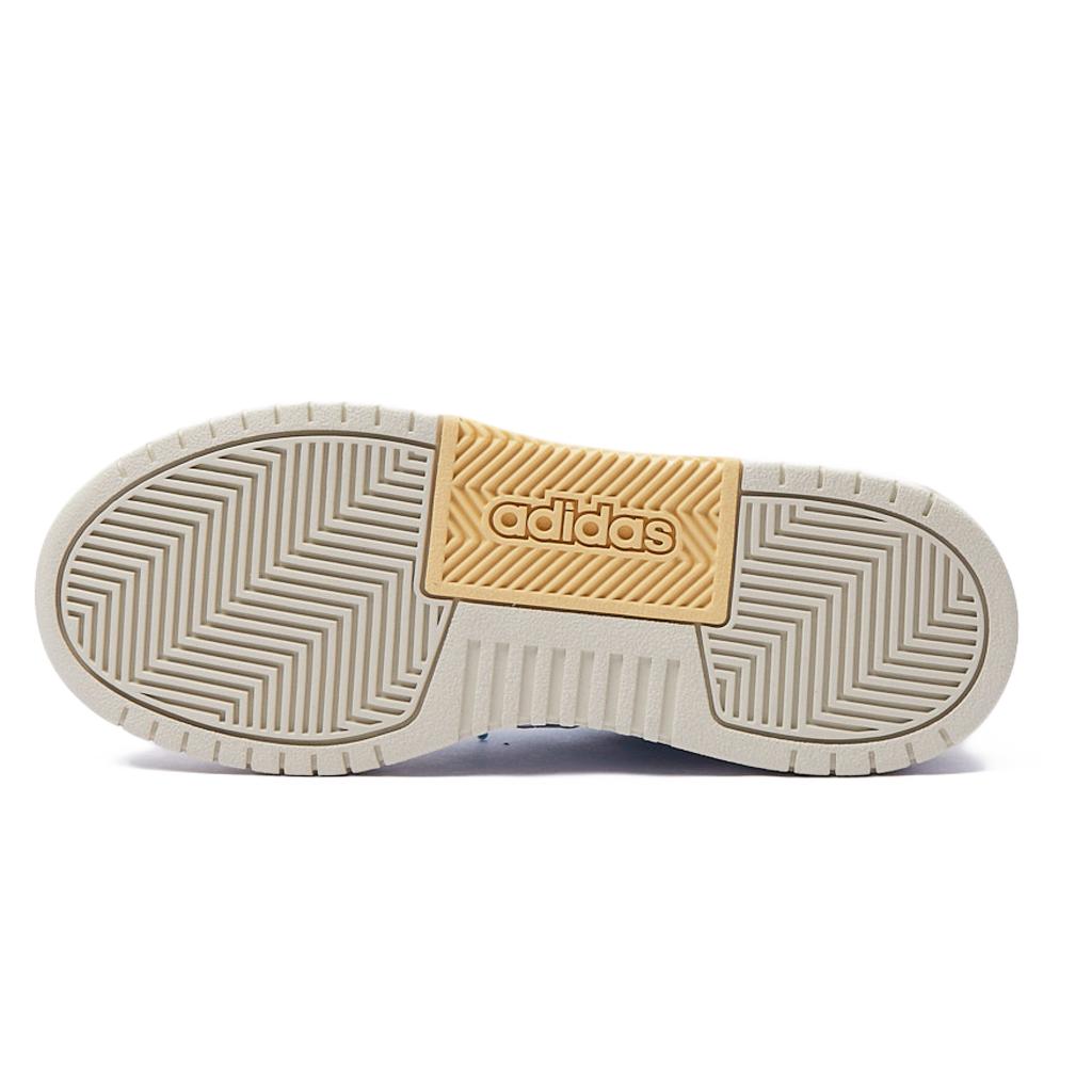 Adidas Neo Entrap Slip Resistant Abrasion Resistant Low top Skateboard Shoes Women's White Yellow Blue GX3814(Team15-)