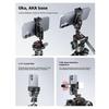 MA56 4-in-1 Phone Clamp Mount 360° Rotation Mount for Livestreaming Vlog Shots Photography Light Tripod