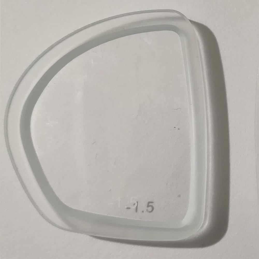 wholesale Tempered glass Lens Myopia  Lens for m2032 Diving Mask