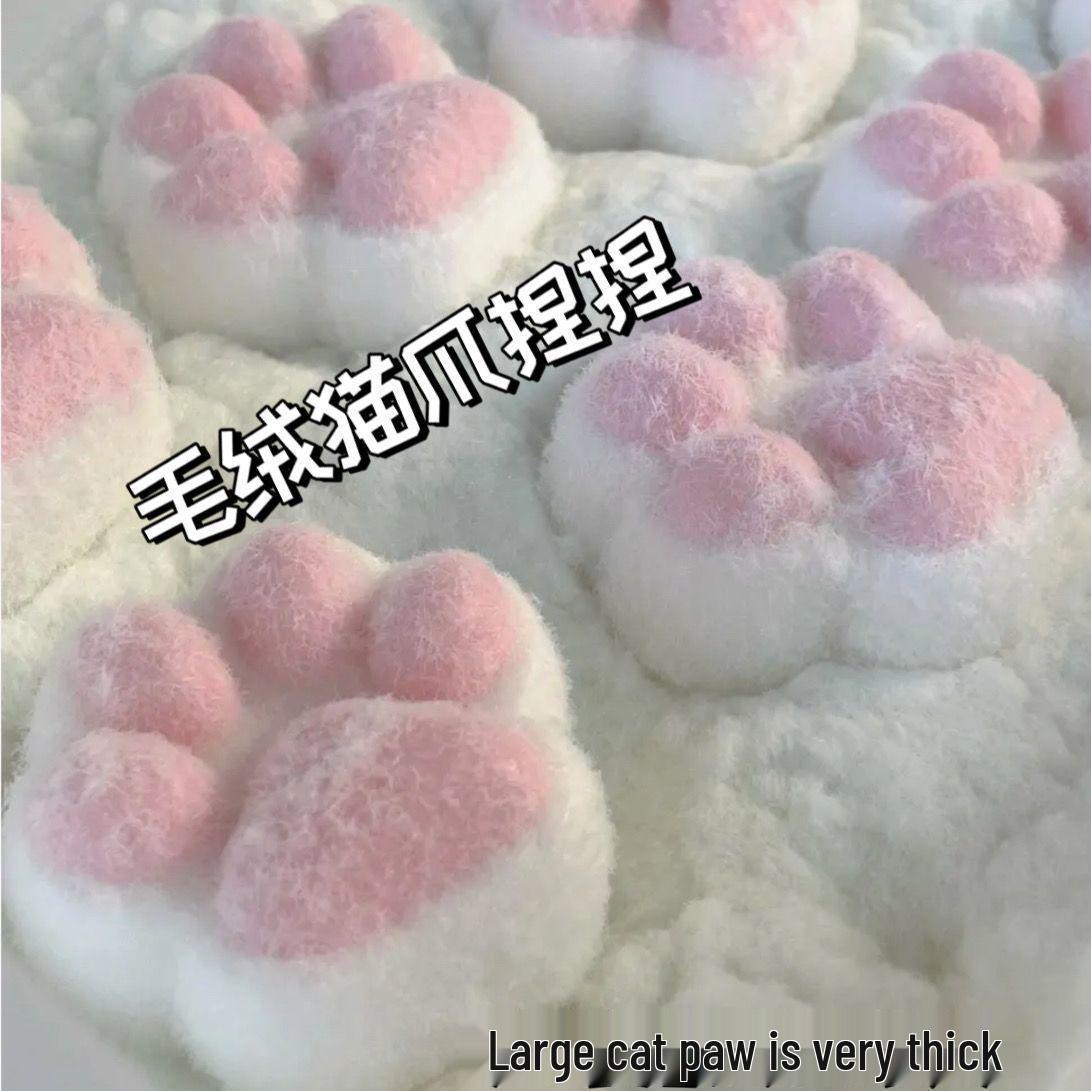

Plush Cat Paw Slime Toy: Rebound Feel, Decompression & Venting