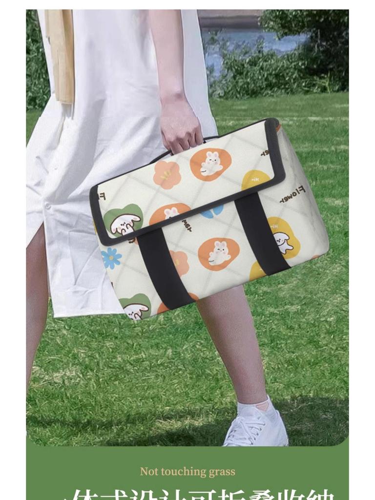 Waterproof Outdoor Picnic & Camping Mat: Thick, Moisture-Proof, Portable Lawn Cushion