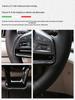 Handgenähte Lenkradabdeckung für BYD Song Plus/Pro & Qin Plus New Energy Modelle