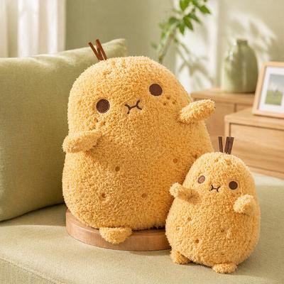 Cute Potato Plush Toy 10-53cm Funny Plant Throw Pillow Sofa Decor Cushion Farm Theme Stuffed Animal for Kids