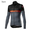 Fleece Thermal Cycling Jersey Winter Road Mountain Biking Unisex Warm Long Sleeve Bike Top