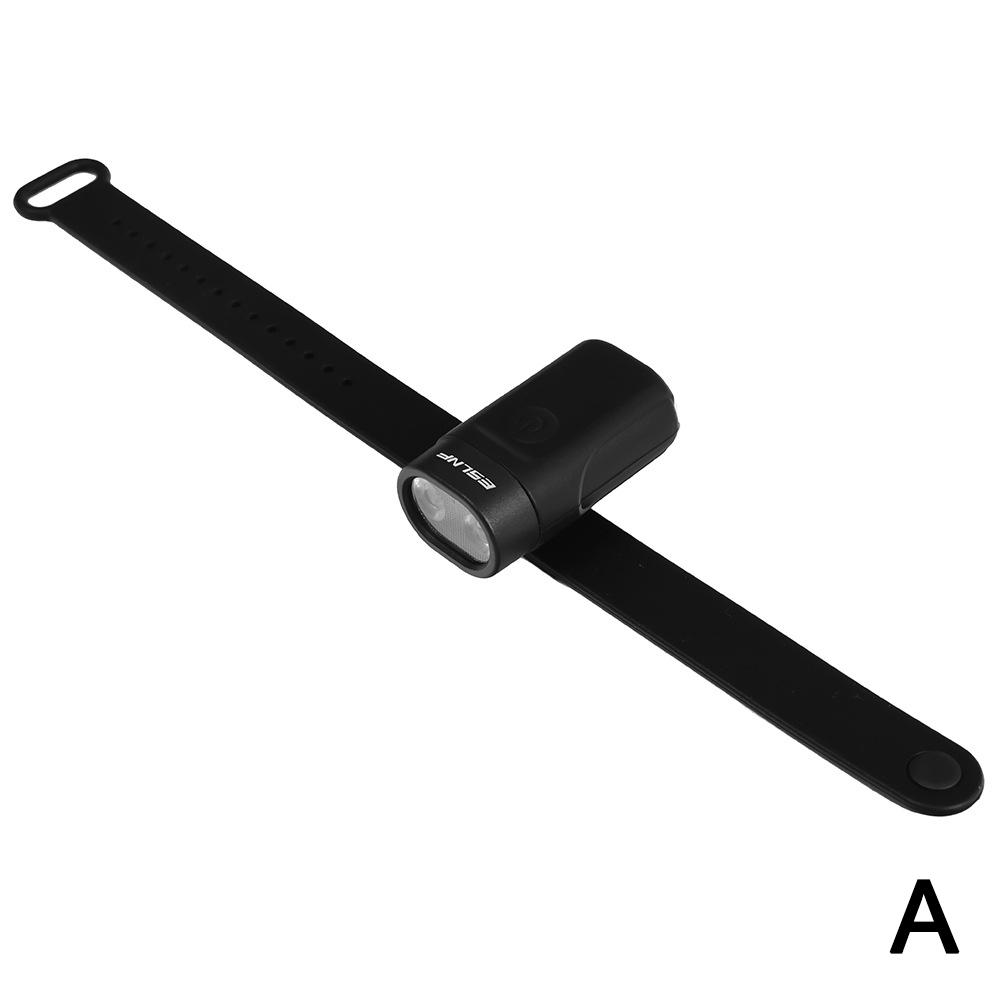 

USB Rechargeable Wrist Band Torch Wrist And Ankle Light Flashlight Bike Helmet Light Torch Portable for Night Cycling Running 100 Lumen& 1000 Mah