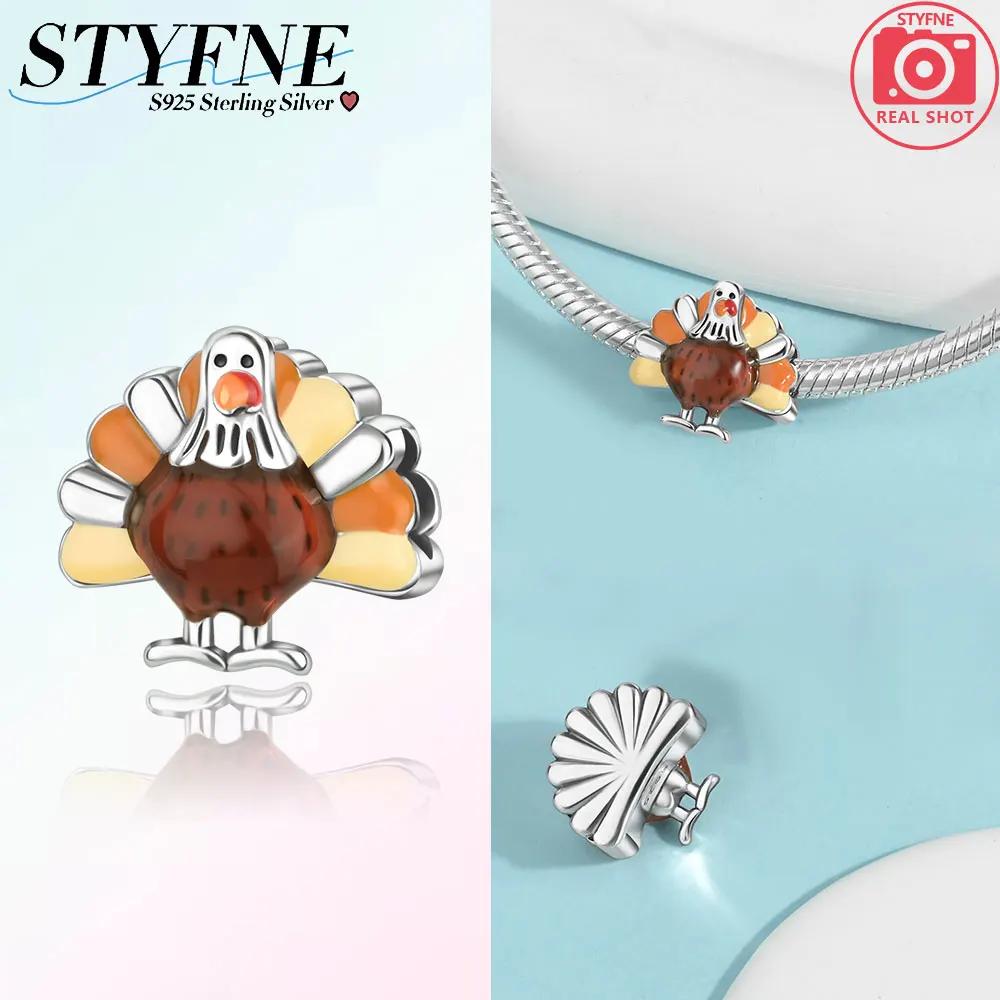 Charms Plataoriginales Animal Panda Dragon Bead For Charms Copper Bracelet Beads Jewellery Making Women'S Gift