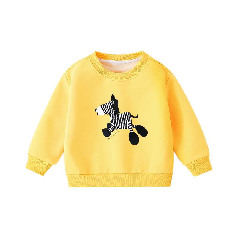 Zebra Print Unisex Children s Fleece-Lined Sweatshirt 140cm