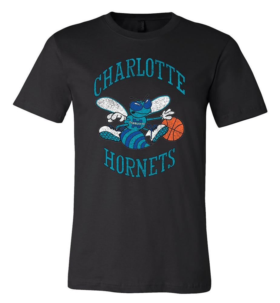

Charlotte Hornets Distressed NBA Team logo shirt S - 6XL!!! Fast Ship! Unisex T-Shirt XL
