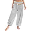 Womens Belly Dance Pants Low Waist Sequins Loose Harem Pants Baggy Design Halloween Arabian Performance Costume