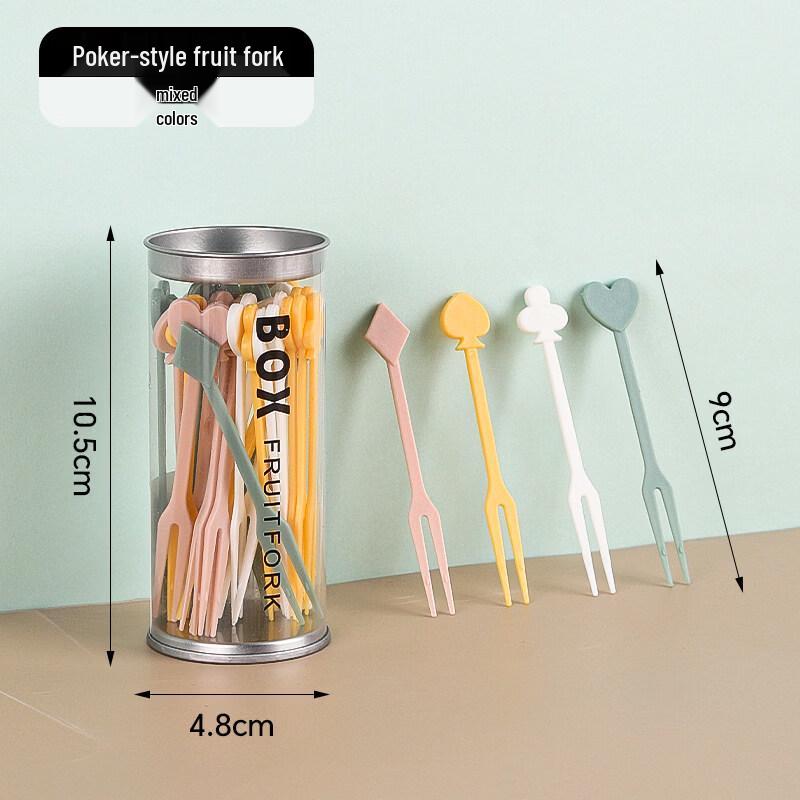 

ZISIZ Premium Disposable Fruit Forks