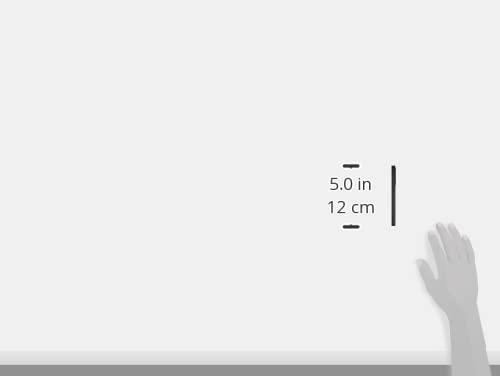 LAMY cp1 Black Fountain Pen - Sleek, minimalist design, elegant metal body, cushioned stainless steel clip, steel nib, extra fine (EF) - Includes blue