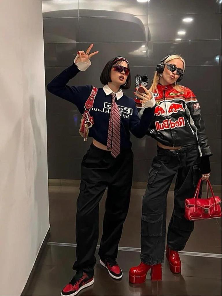 Kurtka Motocyklowa F1 w Stylu Amerykańskim ze Skóry PU z Bawełnianym Wypełnieniem - Krótki Garnitur Motocyklowy Harley